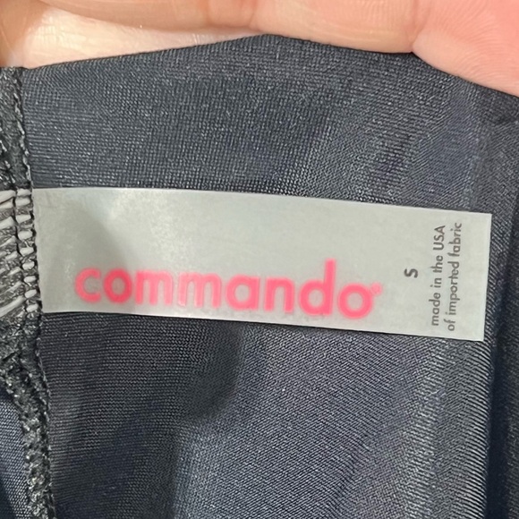 Commando Faux Leather Flowy Bodysuit - Picture 6 of 7